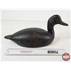 Image 6 : Wooden Duck Decoy (Consignor Tag: Black Duck : Bob Burke : 1985 : Ontario)
