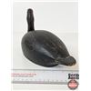 Image 8 : Wooden Duck Decoy (Consignor Tag: Black Duck : Bob Burke : 1985 : Ontario)
