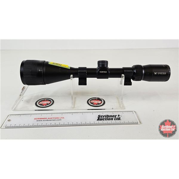 Vortex Crossfire II 4-12x50 Rifle Scope c/w Mounting Rings