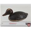 Image 2 : Wooden Duck Decoy (Consignor Tag: Working Red Head Drake : 1940 : Found in Lake St. Peter)