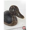 Image 5 : Wooden Duck Decoy (Consignor Tag: Working Red Head Drake : 1940 : Found in Lake St. Peter)