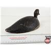 Image 7 : Wooden Duck Decoy (Consignor Tag: Working Red Head Drake : 1940 : Found in Lake St. Peter)