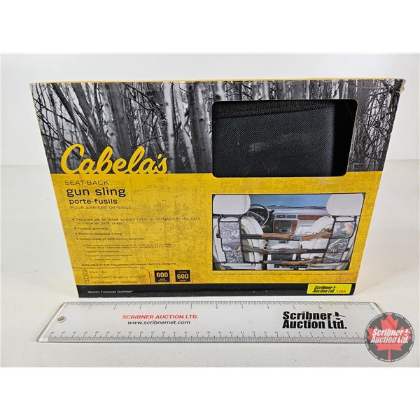 Cabela's Seat-Back Gun Sling : Black : 3-Gun Capacity