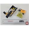 Image 1 : Marksman Slingshot : Wrist Brace : c/w Glass Slingshot Balls