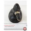 Image 3 : Wooden Duck Decoy (Consignor Tag: 1920s Working Blue Bill Drake : Tack Eyes)