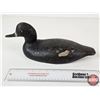 Image 8 : Wooden Duck Decoy (Consignor Tag: 1920s Working Blue Bill Drake : Tack Eyes)