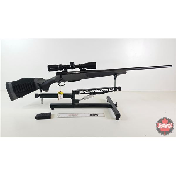 RIFLE: Weatherby Vanguard : 25-06 : Bolt Action : c/w Scope & Extra Magazine & Ammo Sleeve