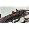 Image 10 : SHOTGUN: J.B. Warrilow : 12ga Side x Side : Damascus BBL : Break Action : Wall Hanger