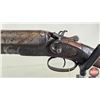 Image 14 : SHOTGUN: J.B. Warrilow : 12ga Side x Side : Damascus BBL : Break Action : Wall Hanger