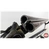 Image 2 : SHOTGUN: J.B. Warrilow : 12ga Side x Side : Damascus BBL : Break Action : Wall Hanger