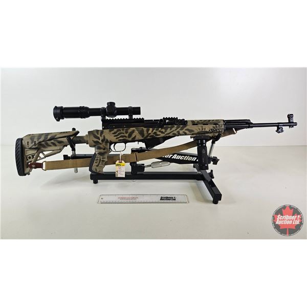 RIFLE: Russian Tula SKS (1953) : 7.62x39 Semi-Auto : ATI Strikeforce Stock : c/w Scope