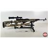 Image 1 : RIFLE: Russian Tula SKS (1953) : 7.62x39 Semi-Auto : ATI Strikeforce Stock : c/w Scope