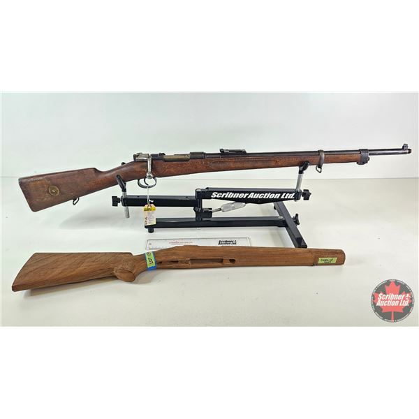RIFLE: Swedish Mauser M38 (Husqvarna 1941) : 6.5x55 Swedish : Bolt Action