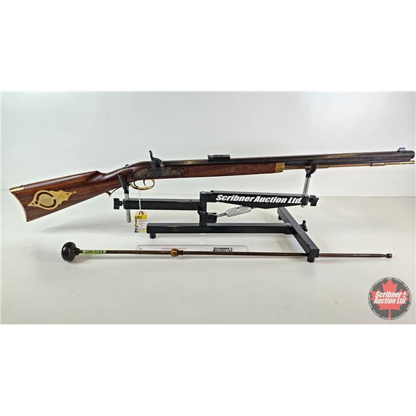 BLACK POWDER RIFLE: Connecticut Valley Arms Hawken 50 Cal Percussion Muzzle Loader, OCT BBL