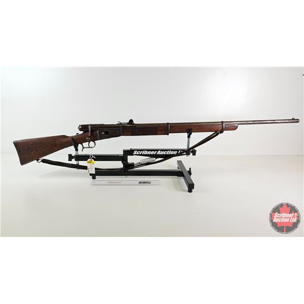 RIFLE: Swiss Vetterli 1869/71 : 41 Swiss Rimfire (10.4x38mm) : Bolt Action
