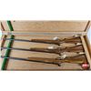 Image 2 : (3) RIFLES: Savage : Model 3C : 22 S/L/LR : Bolt Action : Missing Bolts : c/w Case