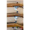 Image 8 : (3) RIFLES: Savage : Model 3C : 22 S/L/LR : Bolt Action : Missing Bolts : c/w Case