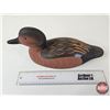 Image 10 : Wooden Duck Decoy : Cinnamon Teal Male : T. Walker : 2010