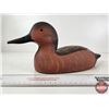 Image 2 : Wooden Duck Decoy : Cinnamon Teal Male : T. Walker : 2010