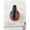 Image 3 : Wooden Duck Decoy : Cinnamon Teal Male : T. Walker : 2010