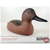 Image 4 : Wooden Duck Decoy : Cinnamon Teal Male : T. Walker : 2010