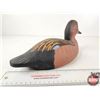 Image 6 : Wooden Duck Decoy : Cinnamon Teal Male : T. Walker : 2010