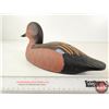 Image 8 : Wooden Duck Decoy : Cinnamon Teal Male : T. Walker : 2010