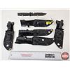 Image 1 : (5) Survival Knives : c/w Sheaths
