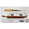 Image 1 : Rapala Fillet Knife : J. Marttiini Finland : Stainless Blade : c/w Leather Sheath