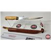 Image 2 : Rapala Fillet Knife : J. Marttiini Finland : Stainless Blade : c/w Leather Sheath