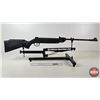 Image 1 : Air Rifle : Black Synthetic Stock : Fibre Optic Sights : Break Action .177cal