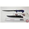 Image 3 : Shimano Titanium Fillet Knife : Partially Serrated Blade : c/w Sheath