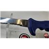 Image 4 : Shimano Titanium Fillet Knife : Partially Serrated Blade : c/w Sheath