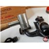 Image 9 : Vintage Shotshell Reloading Tools : c/w Winchester Western Wooden Box & Dominion Primer Tins