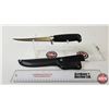 Image 5 : Rapala Fillet Knife : Hand Ground Stainless Blade : c/w Black Sheath