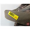 Image 12 : WindRiver Rabbit Fur Trapper Hat : c/w Lined Mitts & Herter's Camo Bag (Used)