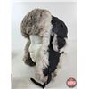 Image 2 : WindRiver Rabbit Fur Trapper Hat : c/w Lined Mitts & Herter's Camo Bag (Used)