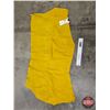 Image 1 : Tanned Moose Hide Piece : Yellow : Approx. 45 x 23 Inches