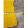 Image 7 : Tanned Moose Hide Piece : Yellow : Approx. 45 x 23 Inches