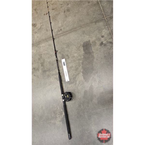 Sirena 210 Fishing Rod : 2.10 m : c/w Alvey 426BE Trolling Reel