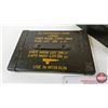 Image 6 : Empty Metal Ammunition Box : 20mm Markings : c/w Lid