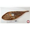 Image 4 : Pair of Gros Louis Wooden Snowshoes : Marked 14 x 48