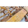 Image 7 : Pair of Gros Louis Wooden Snowshoes : Marked 14 x 48