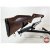 Image 2 : Wooden Rifle Stock : Checkered Grip & Forend : c/w Buttplate