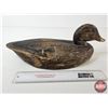 Image 6 : Wooden Duck Decoy (Consignor Tag: Mallard Hen Working Decoy : Ken Anger : 1905–1961)