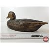 Image 9 : Wooden Duck Decoy (Consignor Tag: Mallard Hen Working Decoy : Ken Anger : 1905–1961)