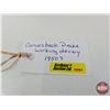 Image 12 : Wooden Duck Decoy (Consignor Tag: Canvasback Drake Working Decoy : 1950s)