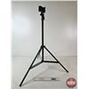 Image 1 : Adjustable Tripod Stand : Folding Legs & Tilting Mounting Head