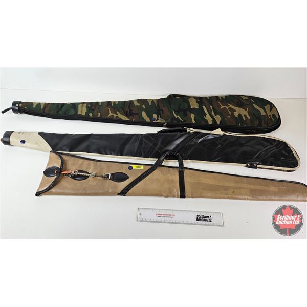 (3) Soft Gun Cases : Camouflage : Cooper Weeks : Tan