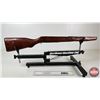 Image 1 : Wooden Rifle Stock : Straight Grip : c/w Metal Buttplate